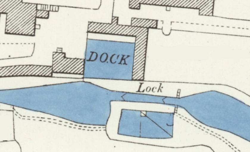 Plan of dock layout