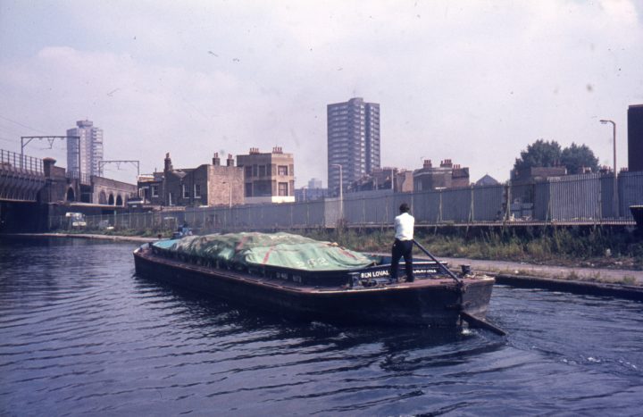 Canal Barge on the Thames
