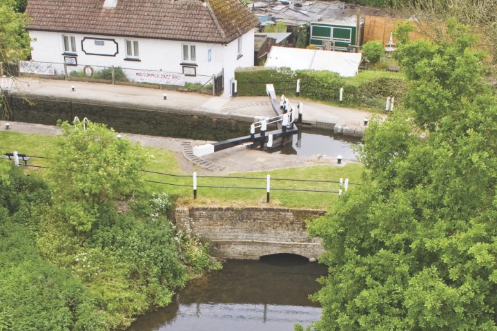 A Lock On A Canal